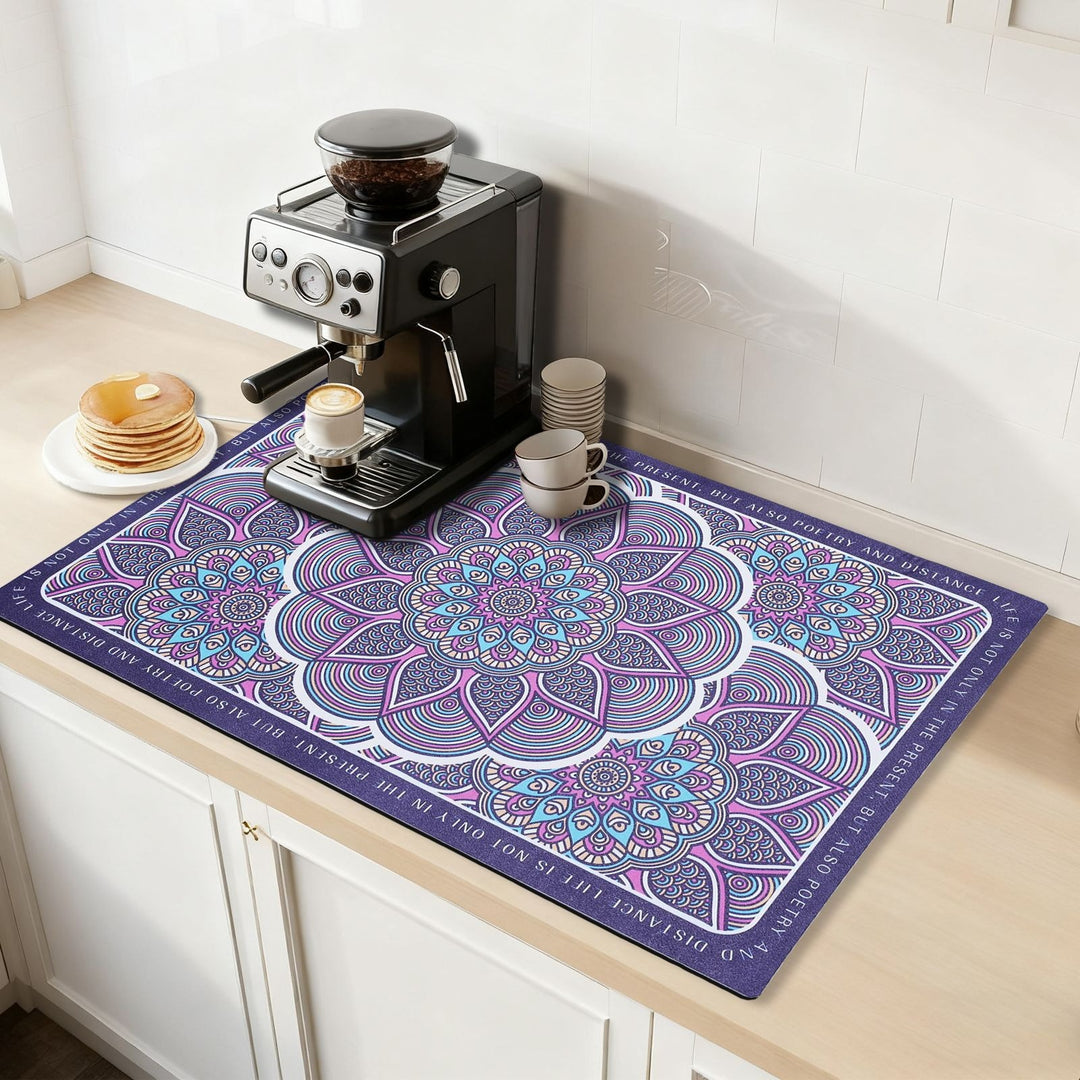 Artistic Kitchen Floor Mat Bowlift