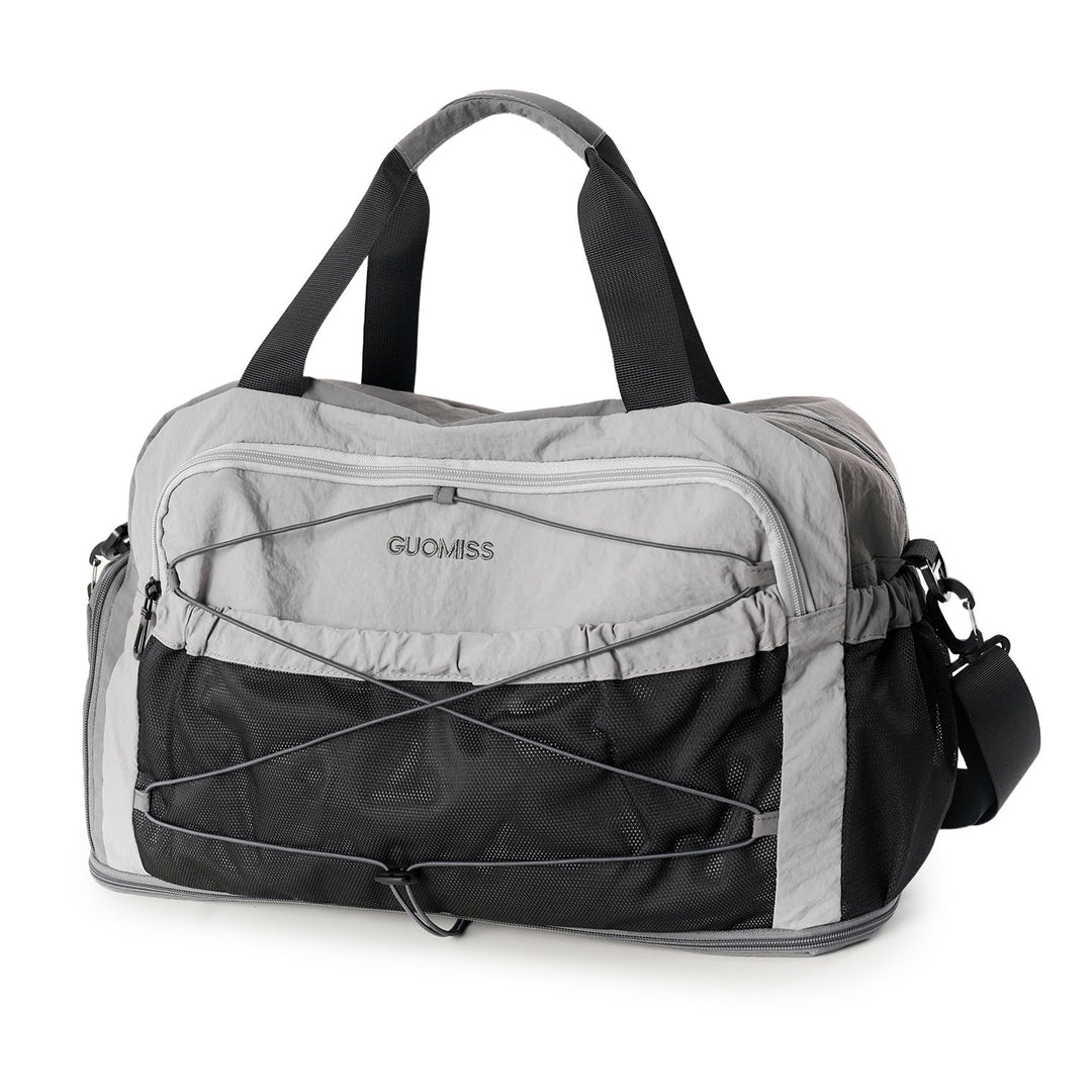 Versatile Travel Duffel with Mesh Pockets