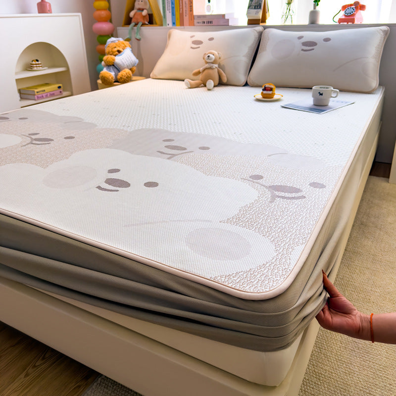 Playful Rainbow Mattress Protector
