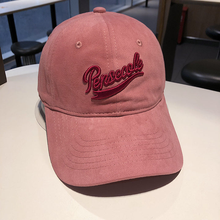 Unisex Adjustable Embroidered Cap Bowlift