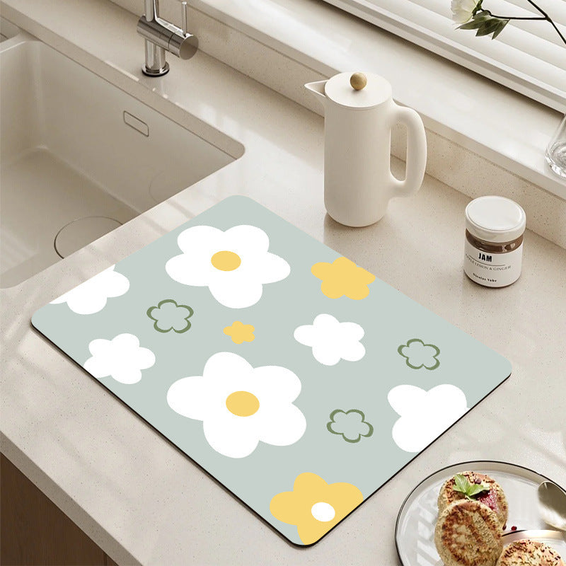 Decorative Kitchen Floor Mat Bowlift
