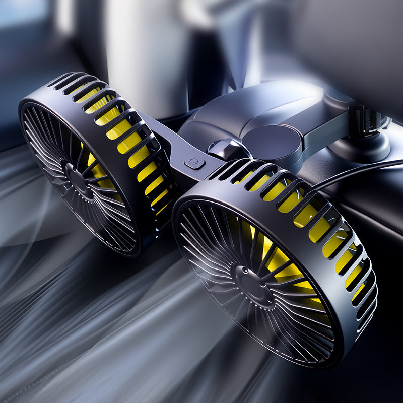 Dual Airflow Car Cooling Fan Bowlift