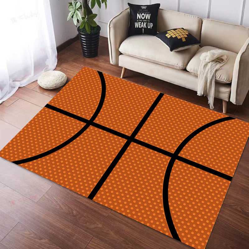 Basketball-Themed Area Rug Bowlift