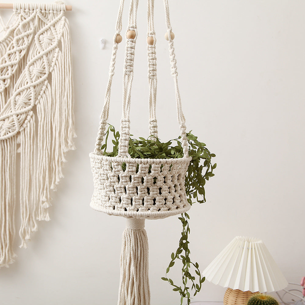 Decorative Macrame Hanging Planter Bowlift