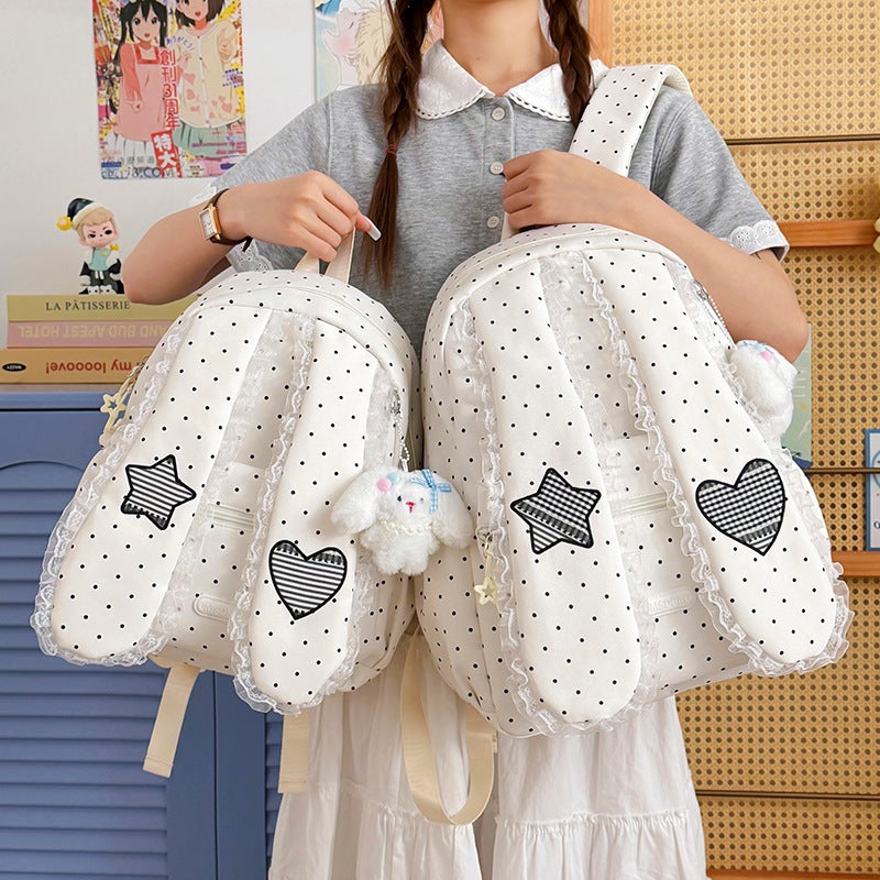 Bunny Ears Design Backpack Bowlift