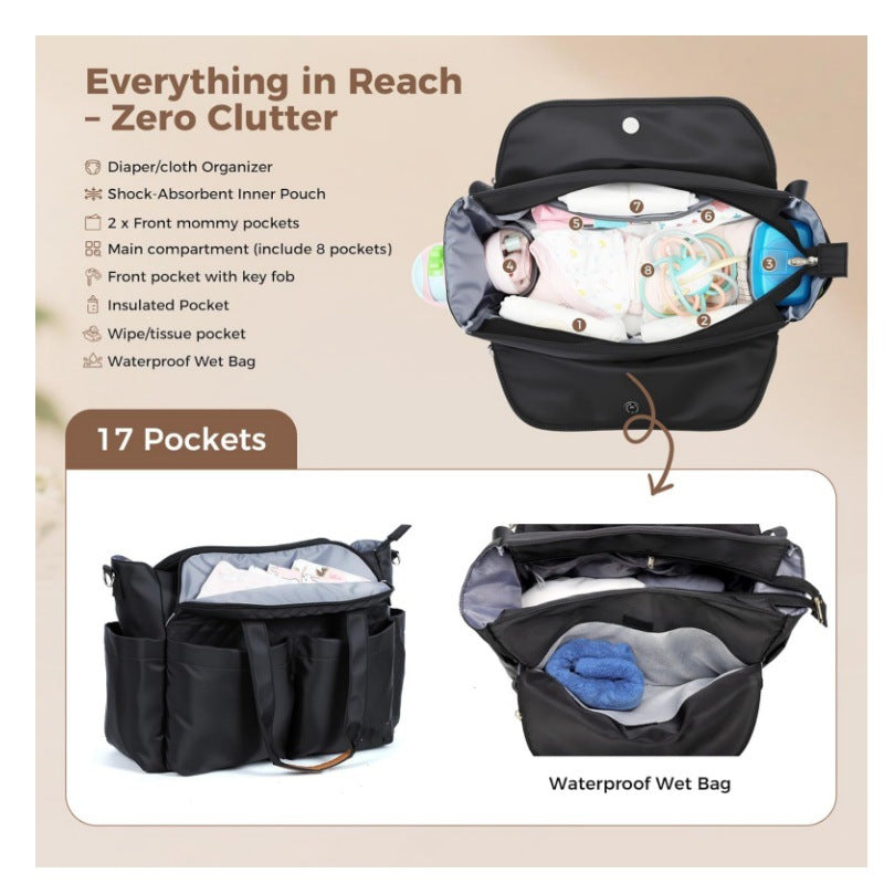 Functional diaper bag Bowlift