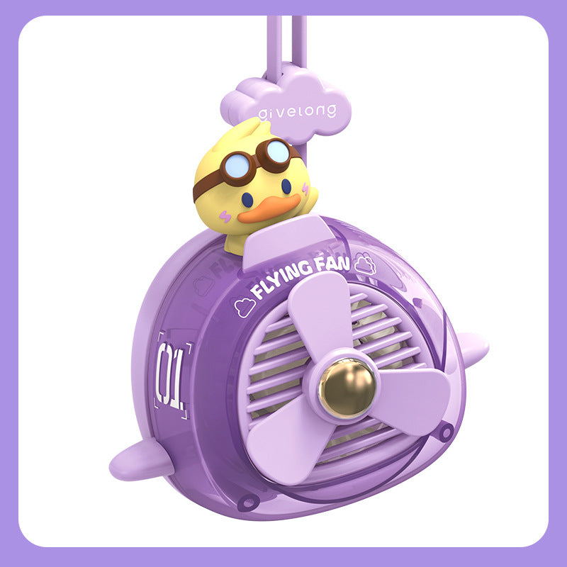 Women Creative Portable Mini Fan Bowlift