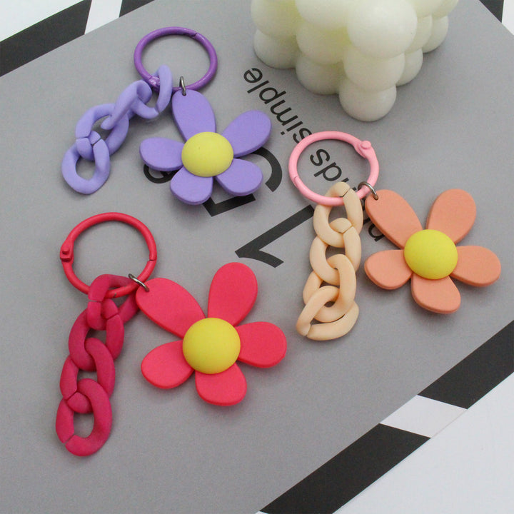 Charming Flower Keychain Bowlift