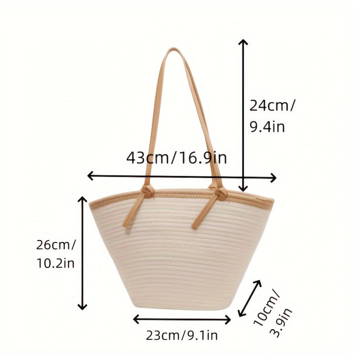 Elegant beach bag with high-quality details Bowlift