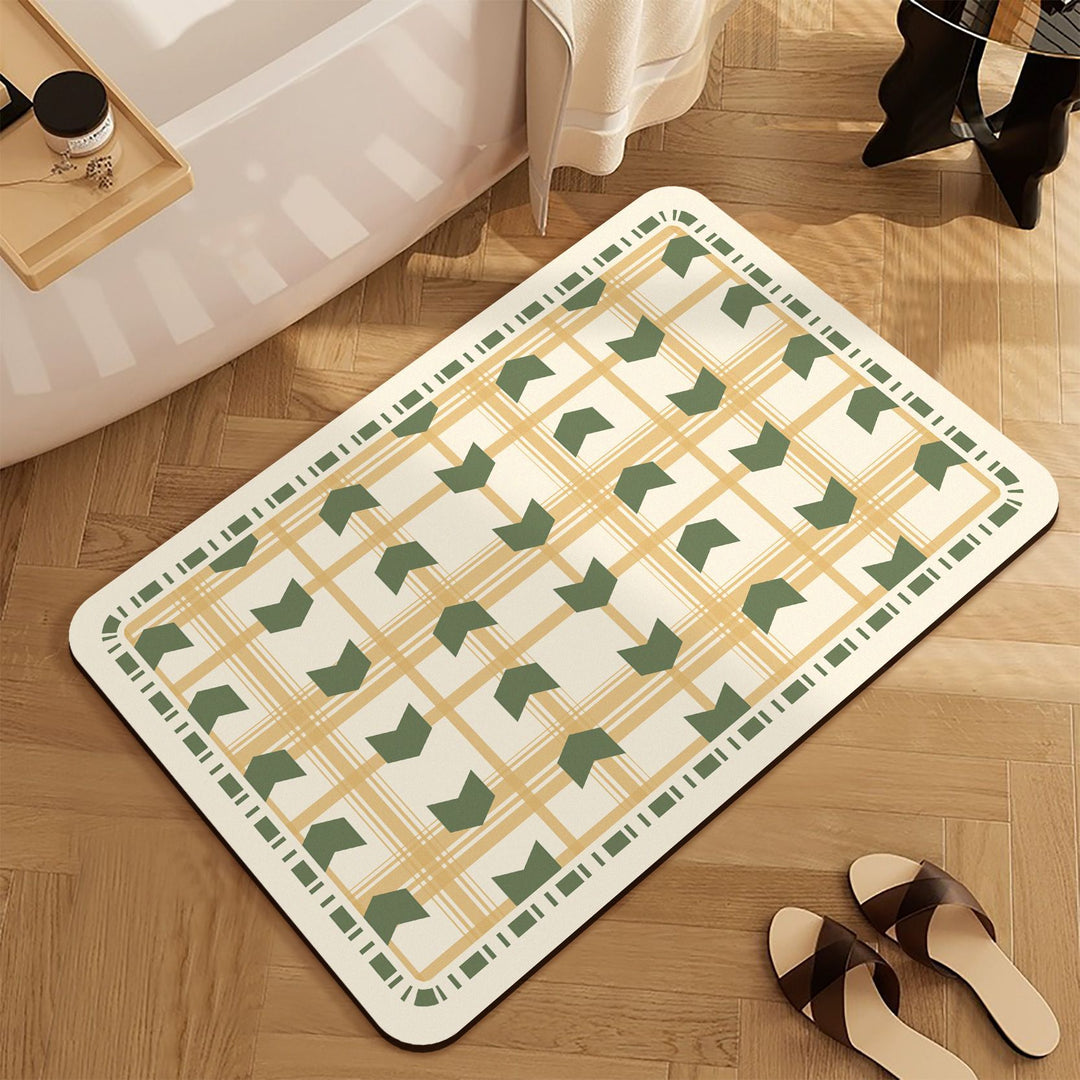Decorative Bath Mat Bowlift