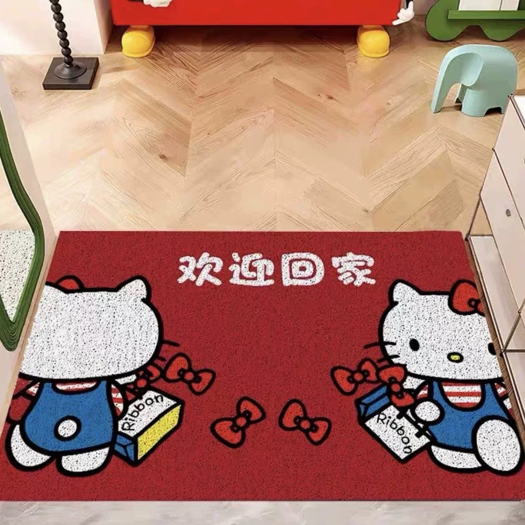 Hello Kitty-Themed Floor Mat Bowlift