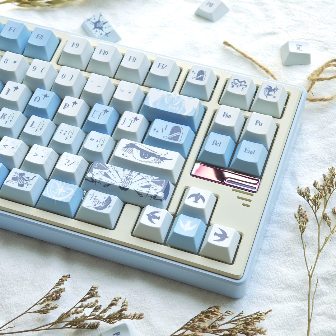 Aesthetic Mechanical Keycap Set Bowlift