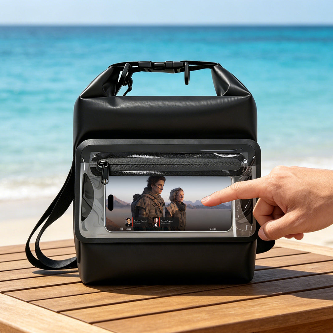 Compact Water-repellent Shoulder Bag Bowlift