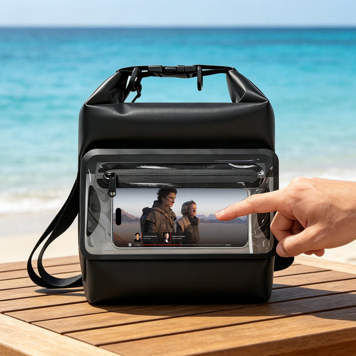 Compact Water-repellent Shoulder Bag Bowlift