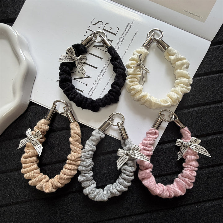 Decorative Scrunchie Keychain Holder Bowlift