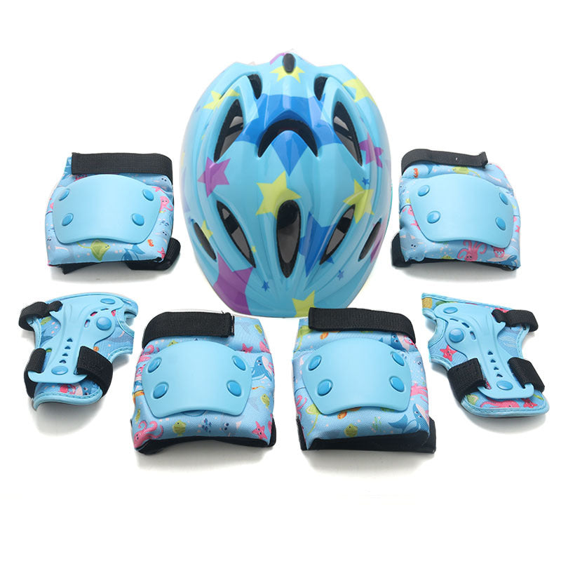 Children's Protective Helmet and Gear Set Bowlift