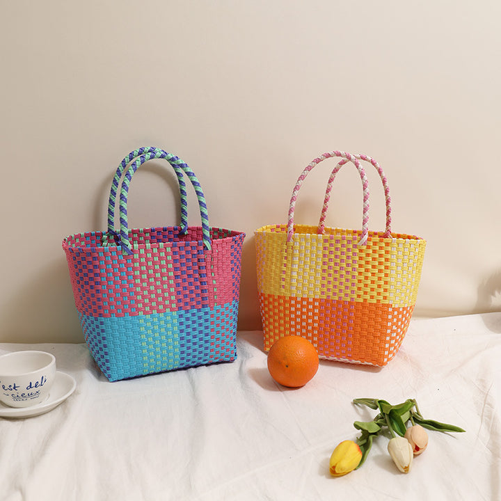 Braided shopping and beach bag Bowlift
