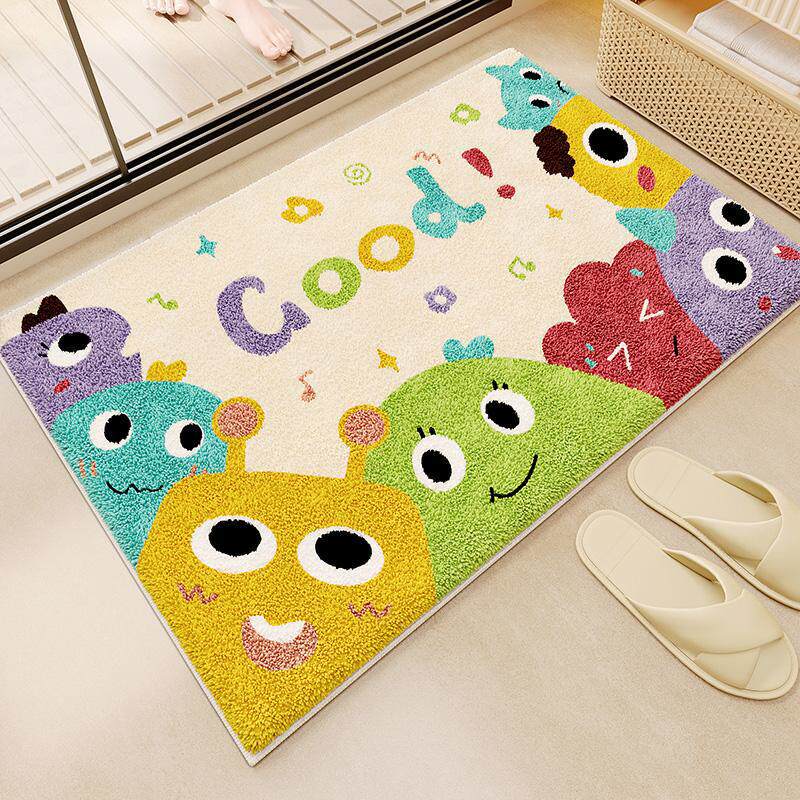 Fun Monster-Themed Bathroom Mat Bowlift