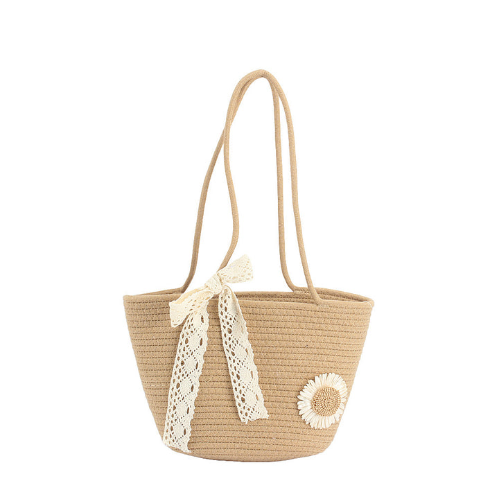 Crochet basket bag Bowlift
