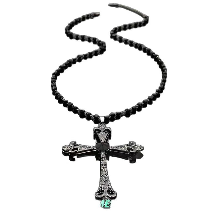 Decorative Cross Pendant Necklace Bowlift