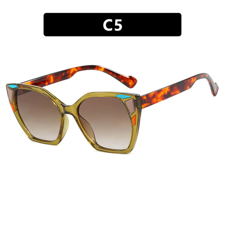 Women Fashionable Geometric Designer Glasses Bowlift