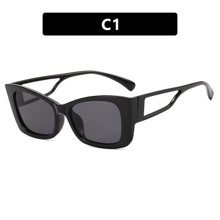 Women's fashionable cat-eye sunglasses with stylish frame and UV protection Bowlift