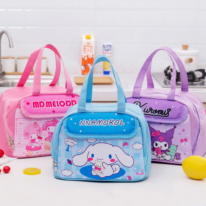 Cartoon-Themed Insulated Lunch Bag Bowlift