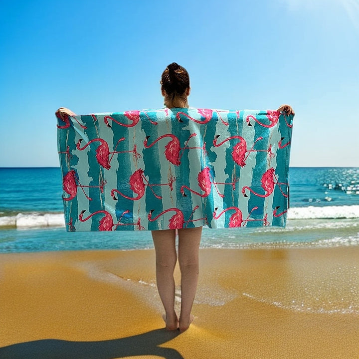 Artistic Beach Towel Bowlift