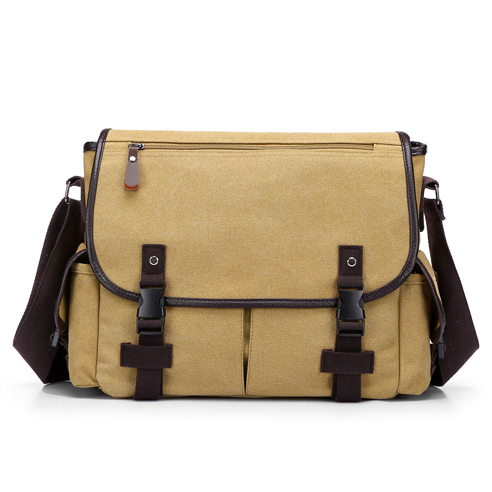 Casual Canvas Shoulder Bag Bowlift