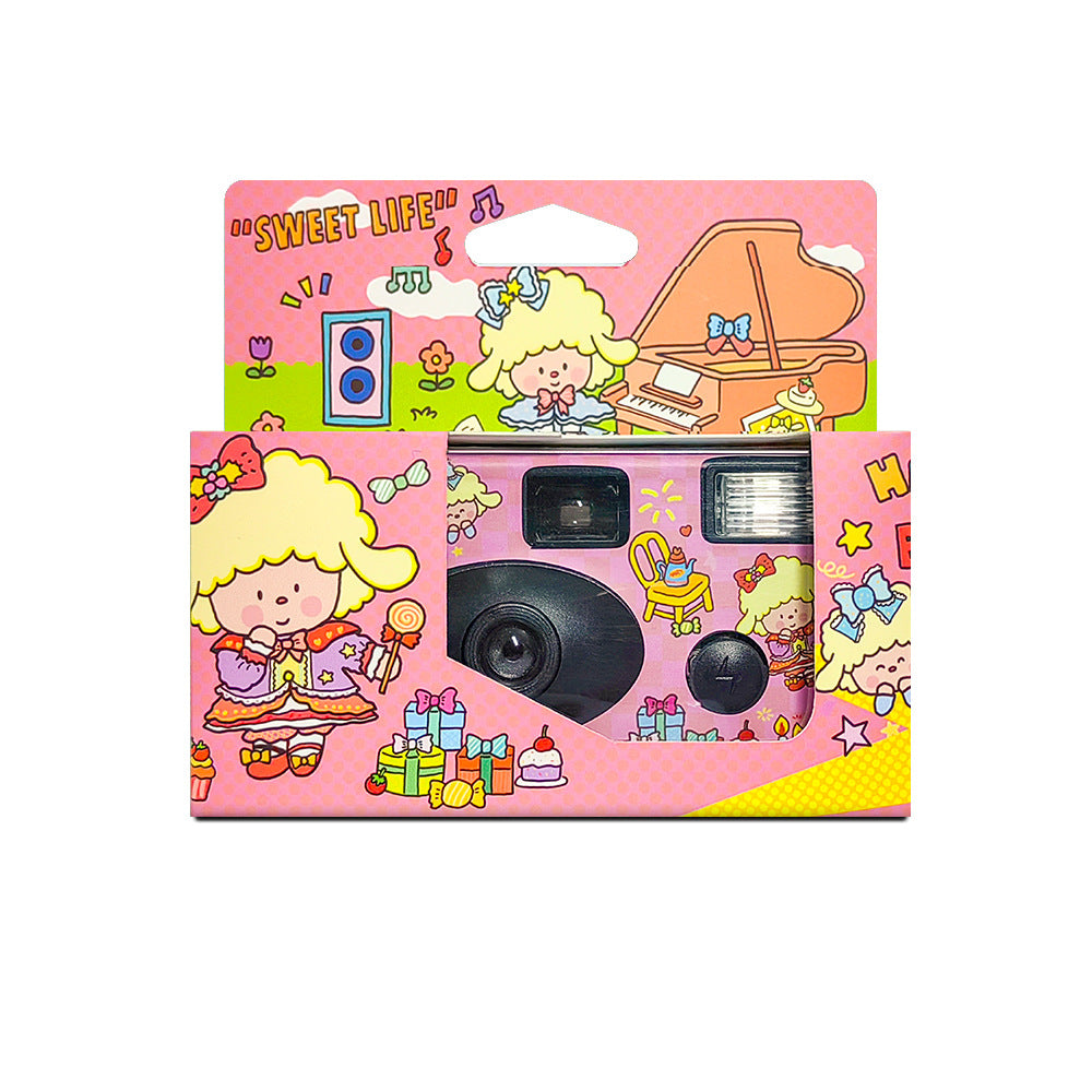 Whimsical Themed Disposable Camera Bowlift