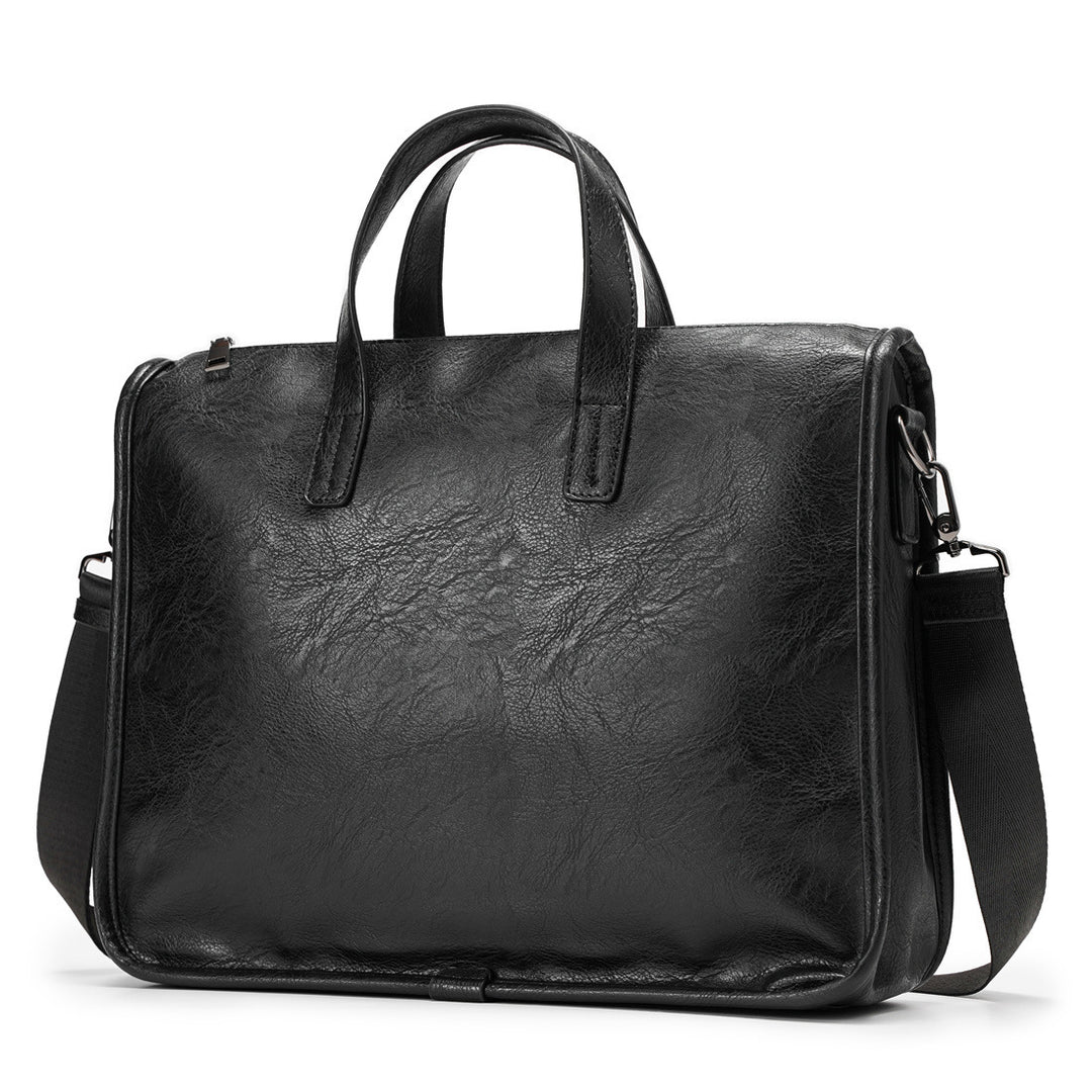 Briefcase Made of High-Quality Leather Bowlift