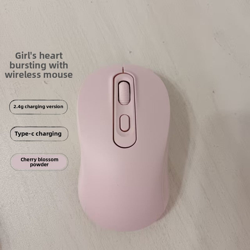 Ergonomic Wireless Mouse with Precision Scroll Mechanism Bowlift