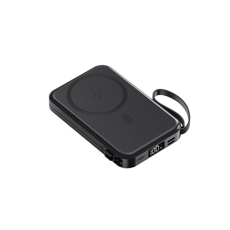 Portable Wireless Powerbank with Integrated Charging Pad Bowlift
