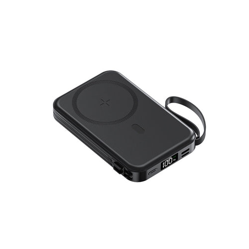 Portable Wireless Powerbank with Integrated Charging Pad Bowlift