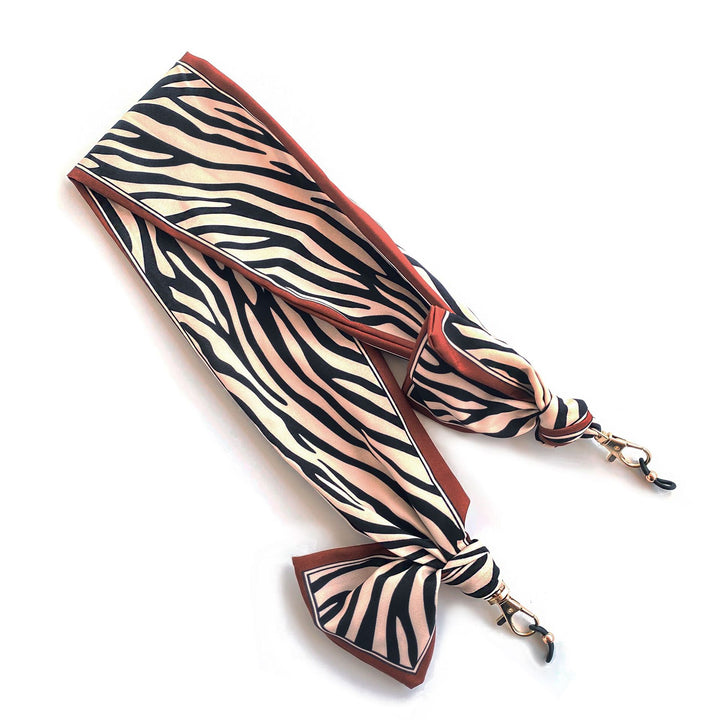 Patterned Eyewear Scarf Strap Bowlift
