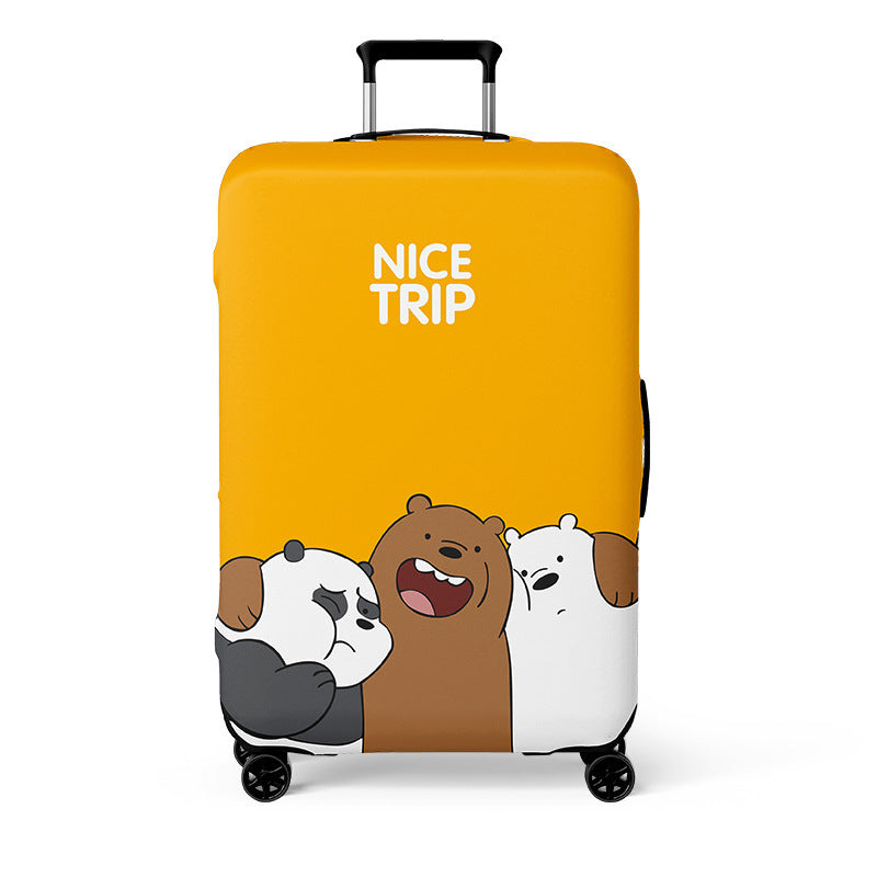 Unisex suitcase with stylish animal motif Bowlift