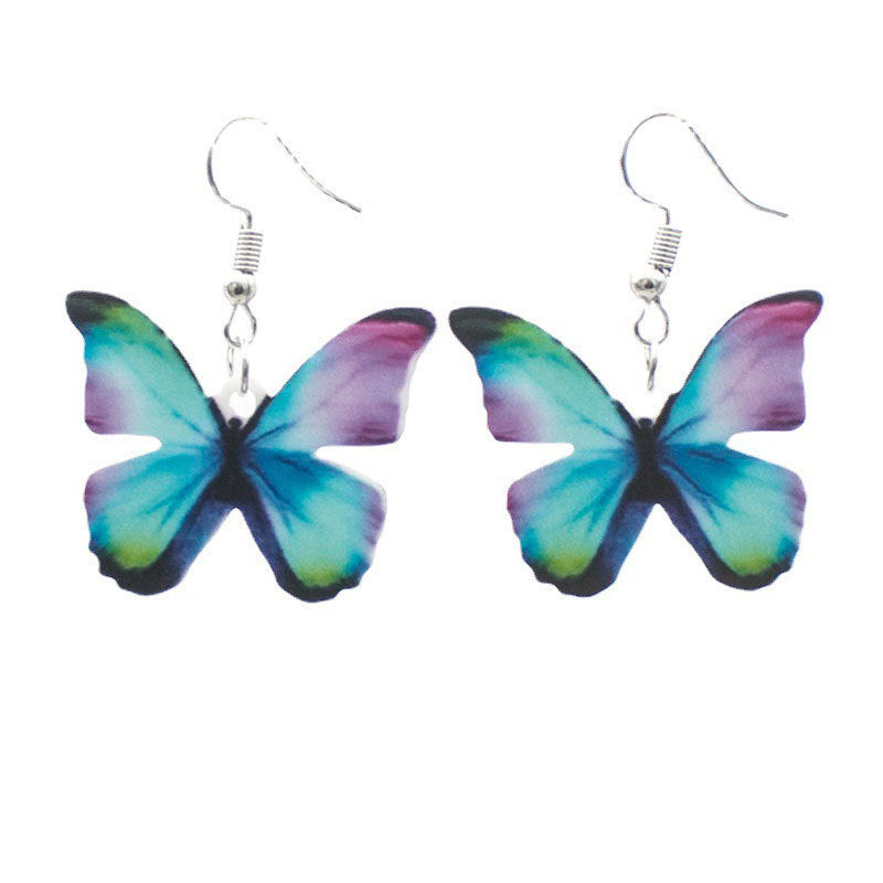 Butterfly-Inspired Dangle Earrings Bowlift 1786866777