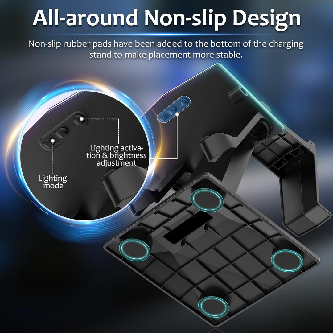 VR-Headset Mount with Rgb Lighting Bowlift