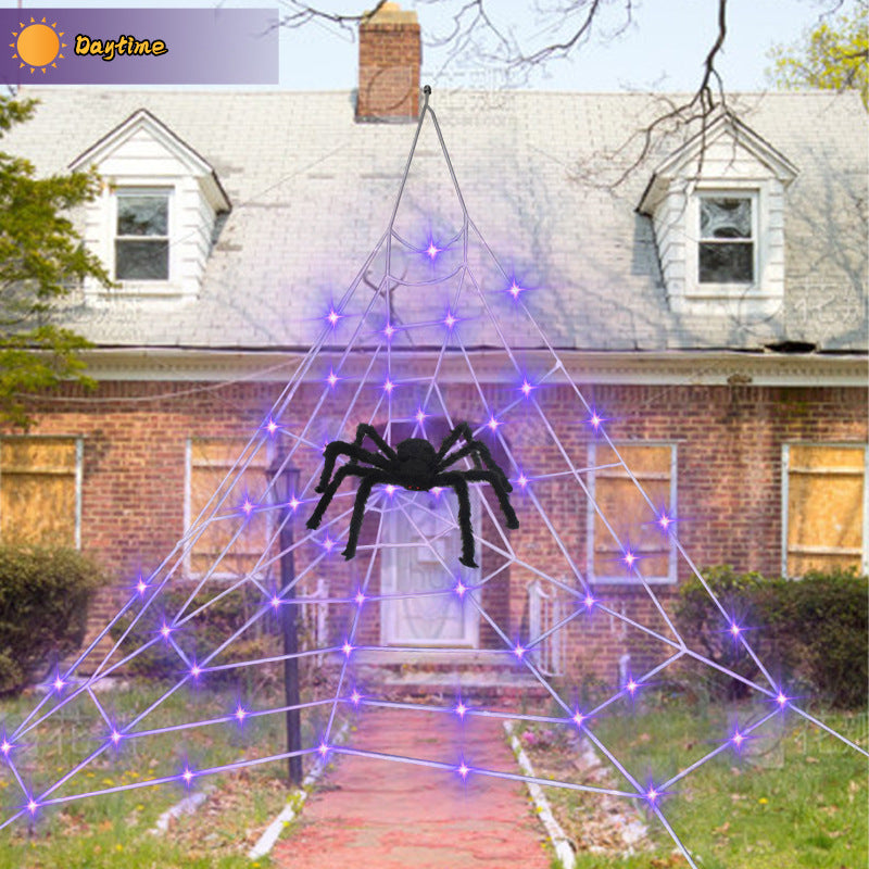 LED Decorative Spider Web Lights Bowlift