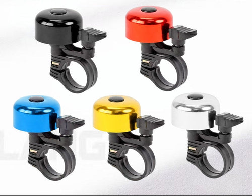 compact universal bicycle bell with quick-release clamp Bowlift