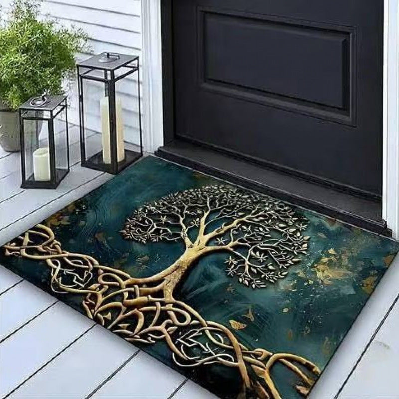 Artistic Round Area Rug Bowlift