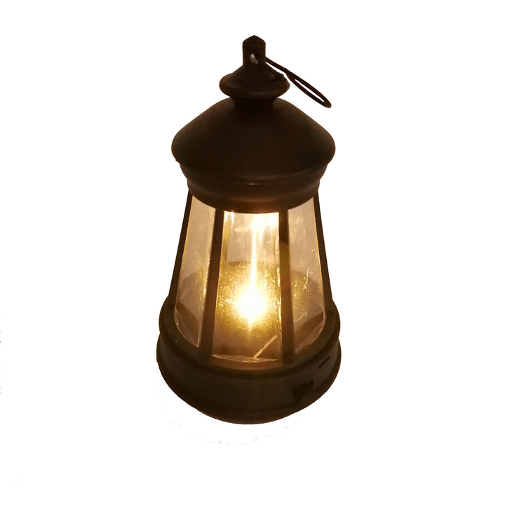 Portable Decorative LED Lantern With Built-In Fairy String Lights And Rechargeable USB Bowlift