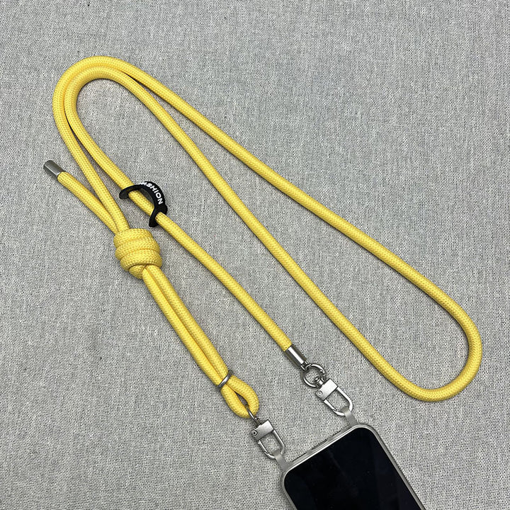 Adjustable Phone Lanyard Strap with Metal Clips Bowlift
