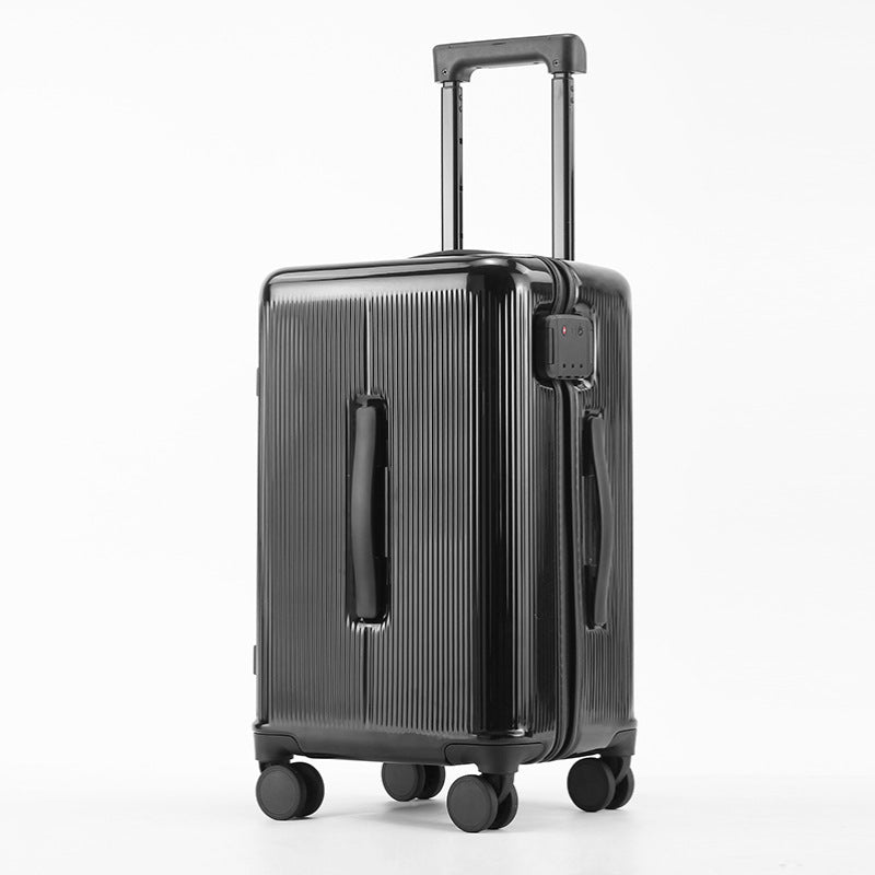 Unisex Compact Multi-Functional Hard Shell Suitcase Bowlift