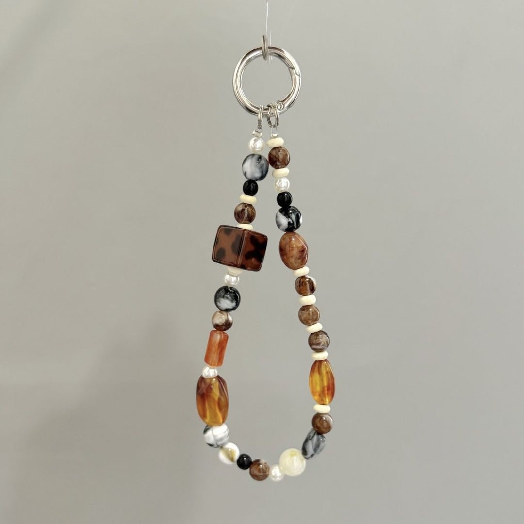 Beaded Charm Keyring Bowlift
