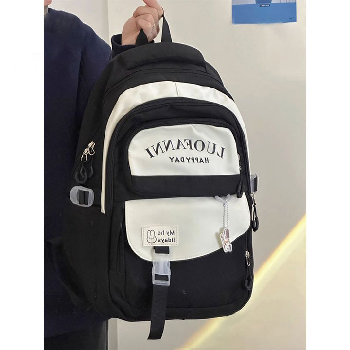 Multi-Compartment Stylish Backpack Bowlift