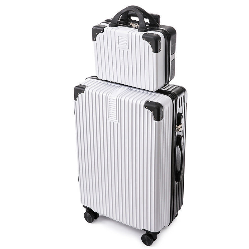Dual-Layer Hard-Shell Luggage Set Bowlift