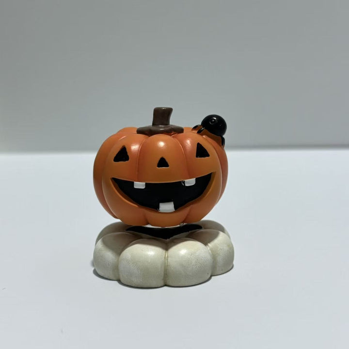 Decorative grave stone figure with ghost Bowlift