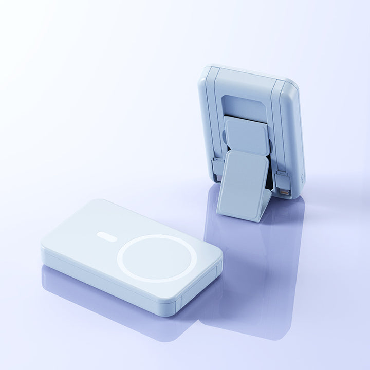 Magnetic Power Bank with Fast Qi Charging Technology Bowlift