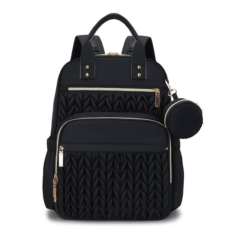 Fashionable backpack with practical compartment system Bowlift